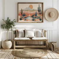 Desert Oasis at Golden Hour