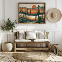 Striped Sunset Cactus Grove