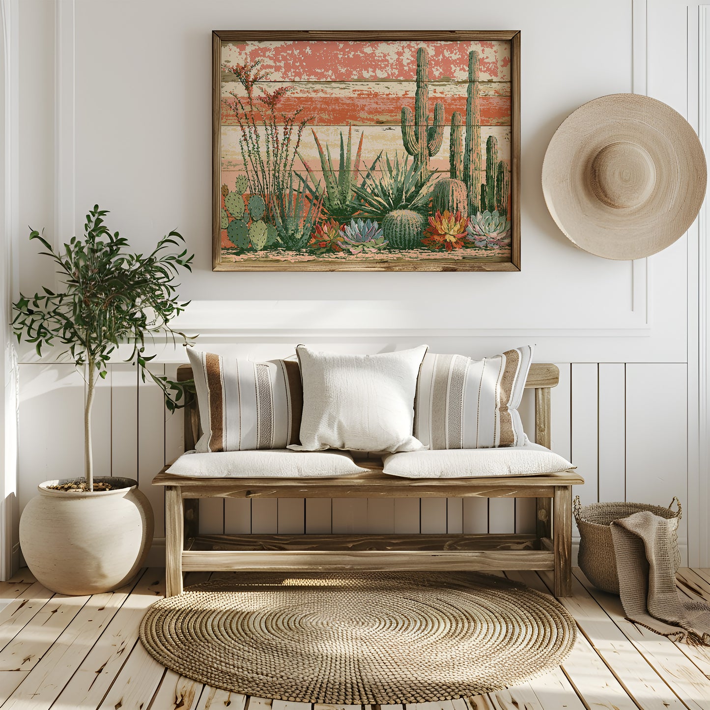 Saguaro Cluster and Rosette Garden
