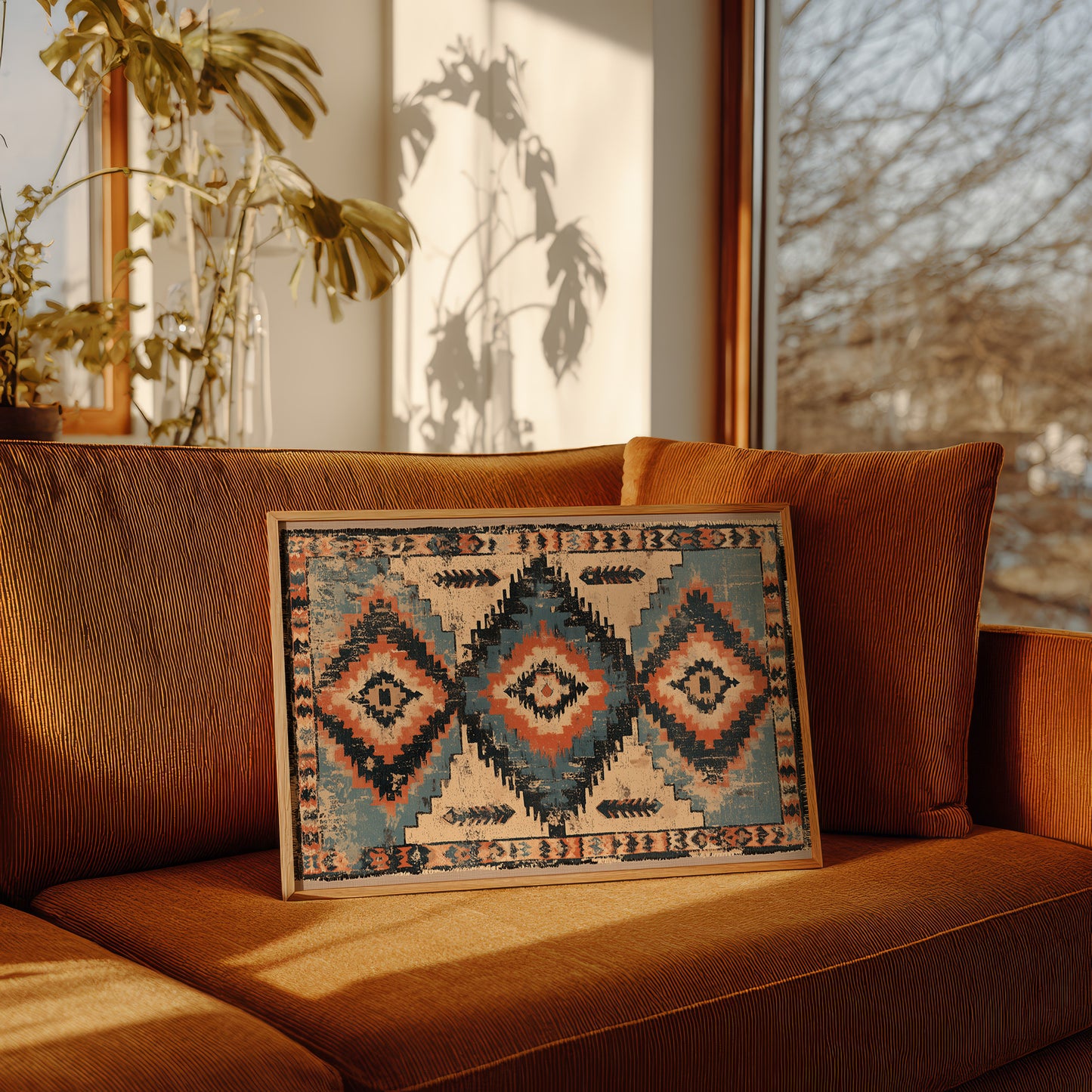 Vintage Rug Medallion
