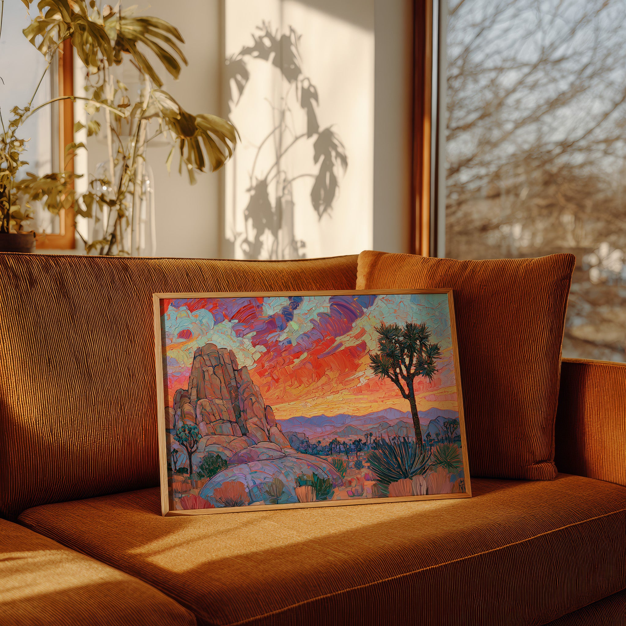 Fever Sky Over Joshua Tree