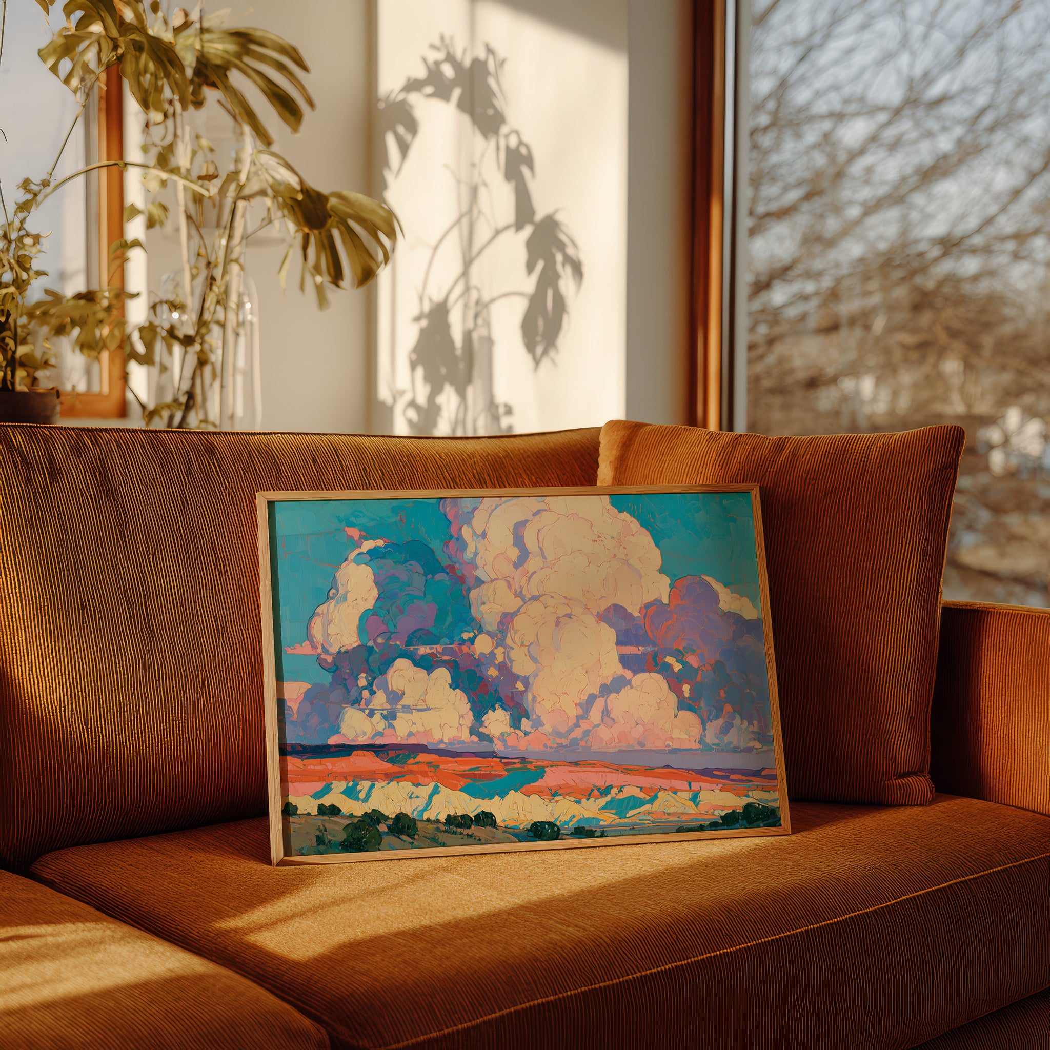 Thunderhead Over Mesa