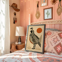 The Quail Has Excellent Posture