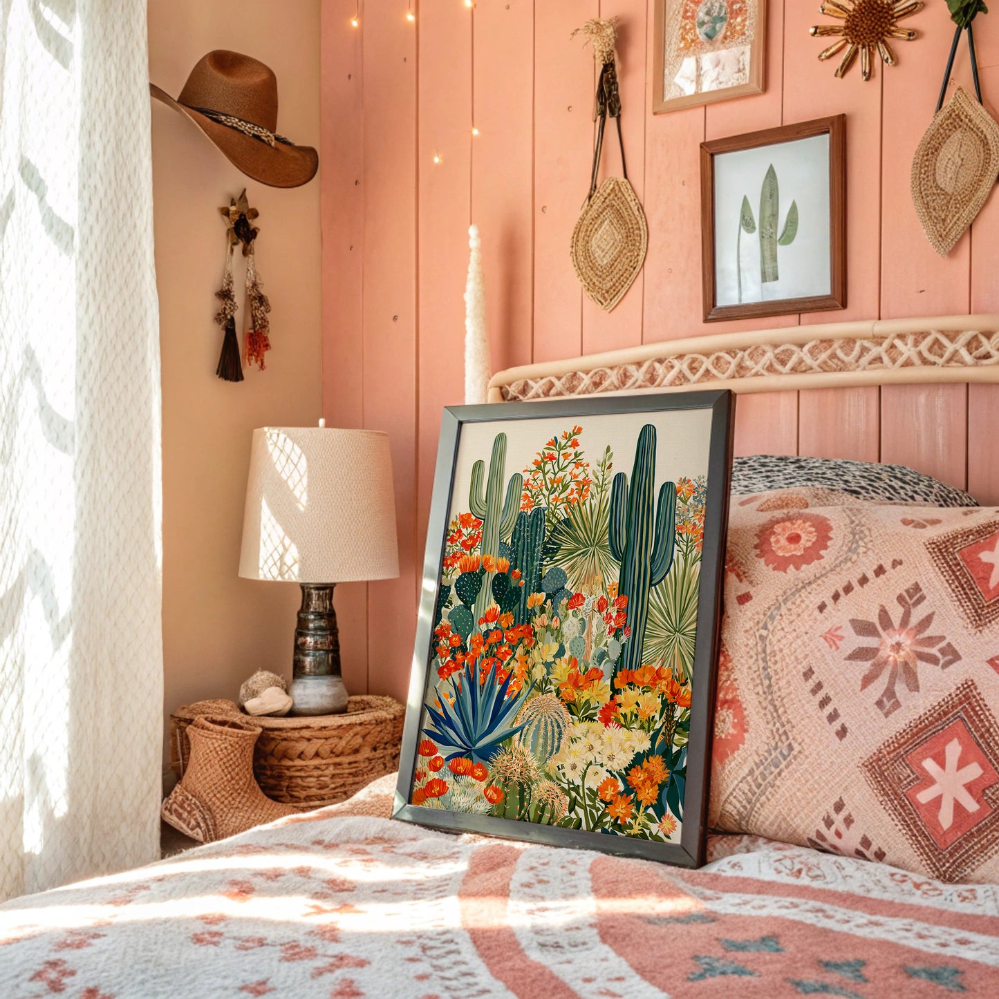 Desert Garden In Full Bloom