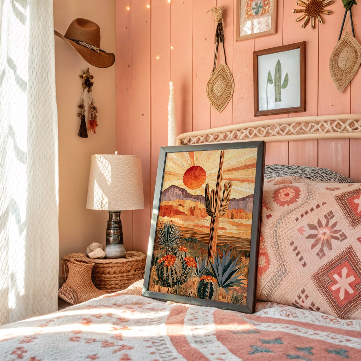 Desert Bloom At First Light
