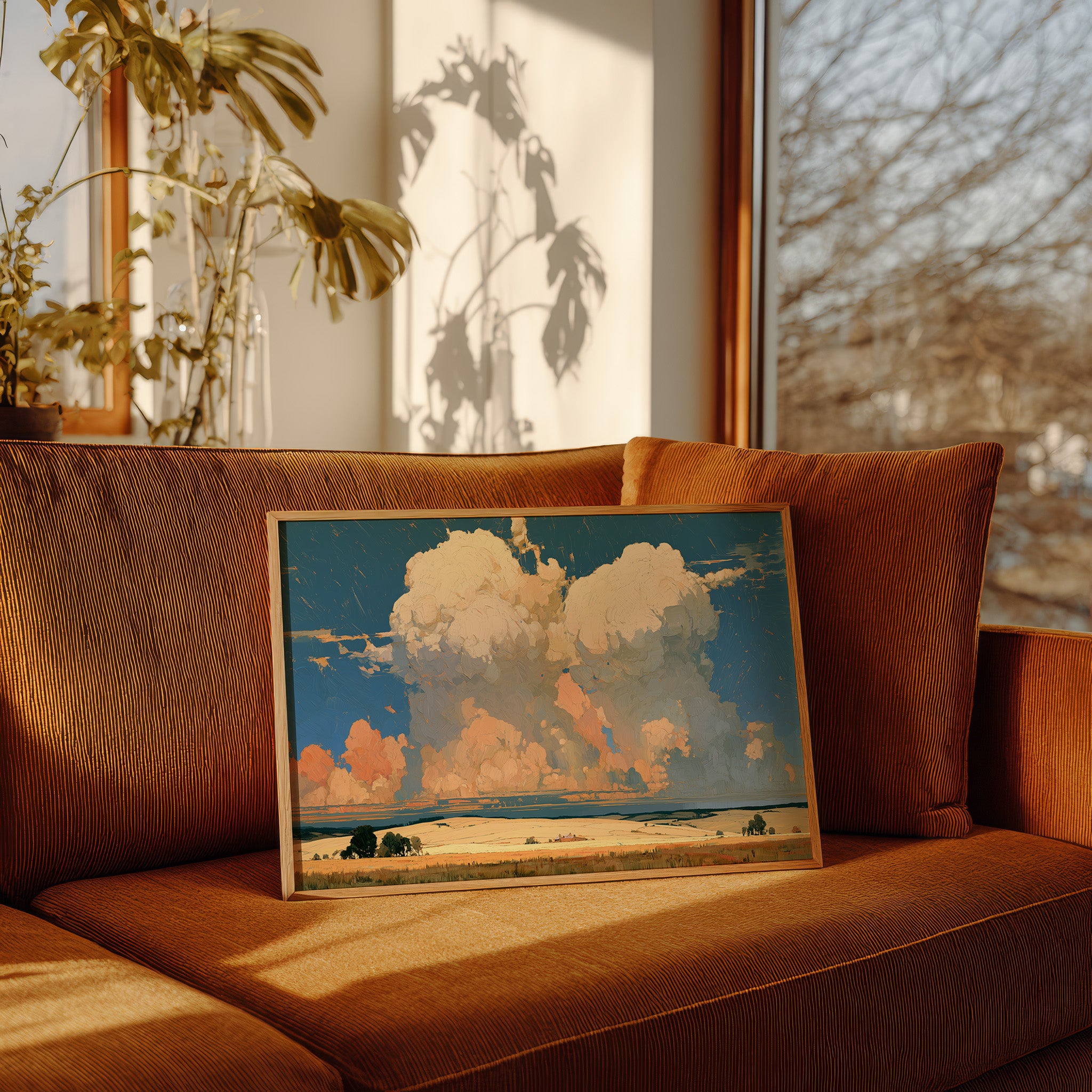Big Weather, Small Farmhouse