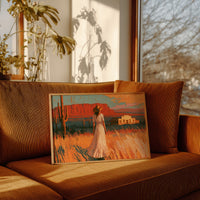 Homestead In Amber Light