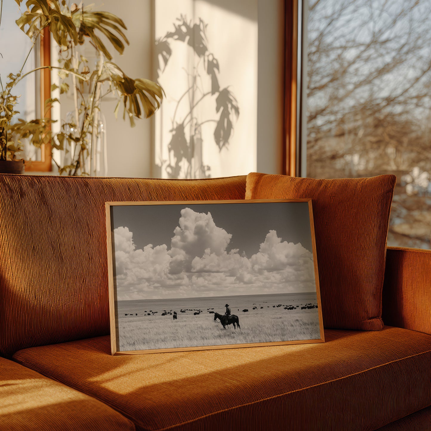 Rider on the Open Range
