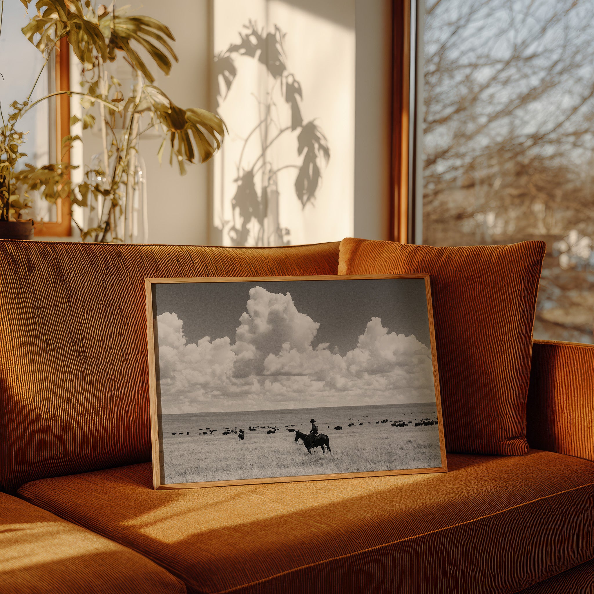 Rider on the Open Range