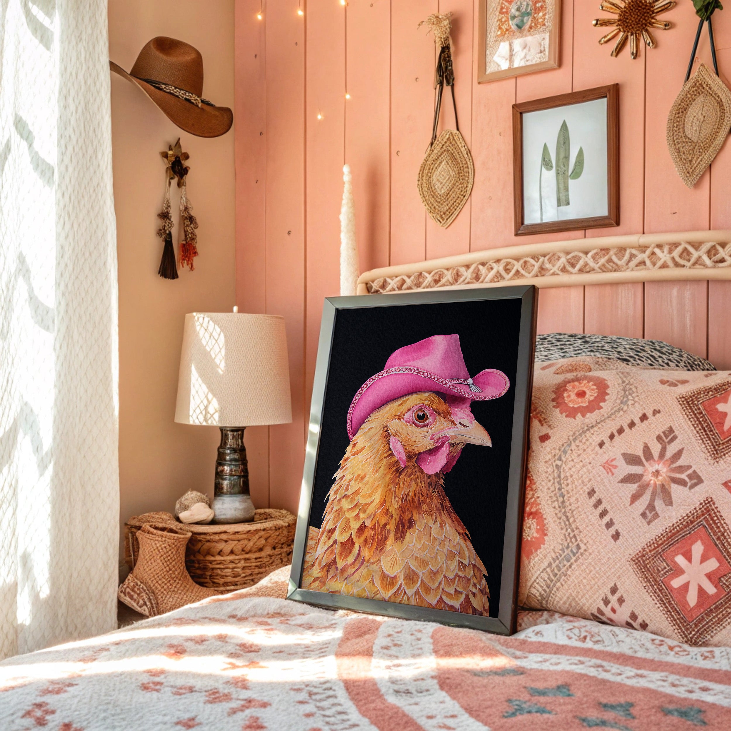 Pink Hat On The Prairie