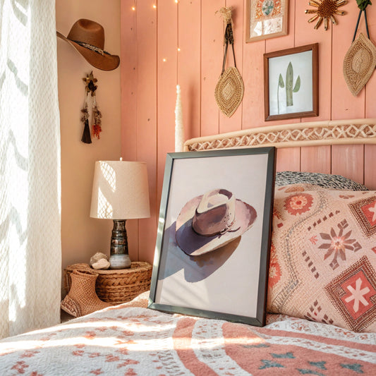 Blush Brim In Quiet Light