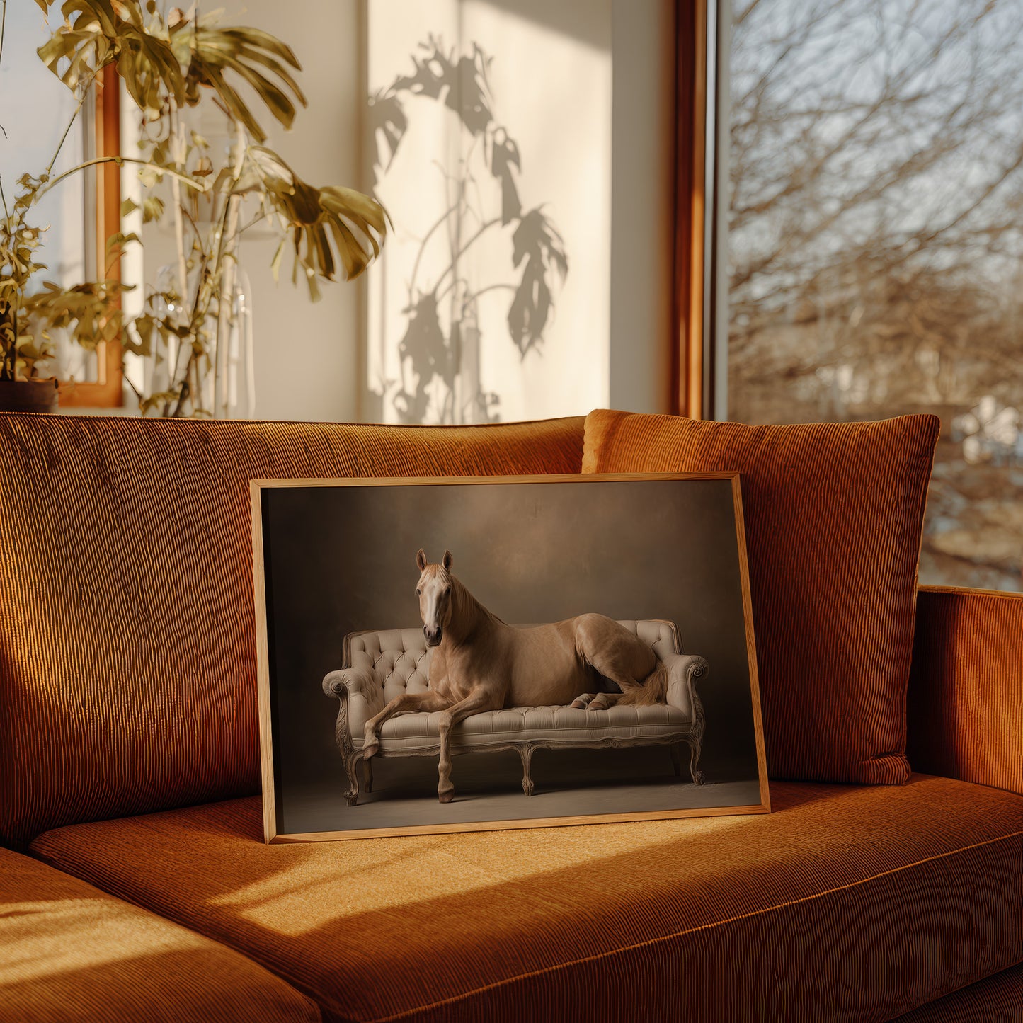 Golden Reverie Reclined