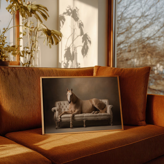 Golden Reverie Reclined