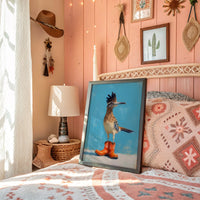 Desert Dash In Cowboy Boots