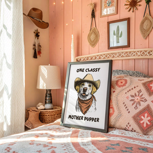 One Classy Mother Pupper Western