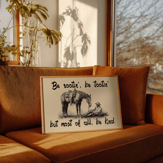 Be Rootin Be Tootin Be Kind