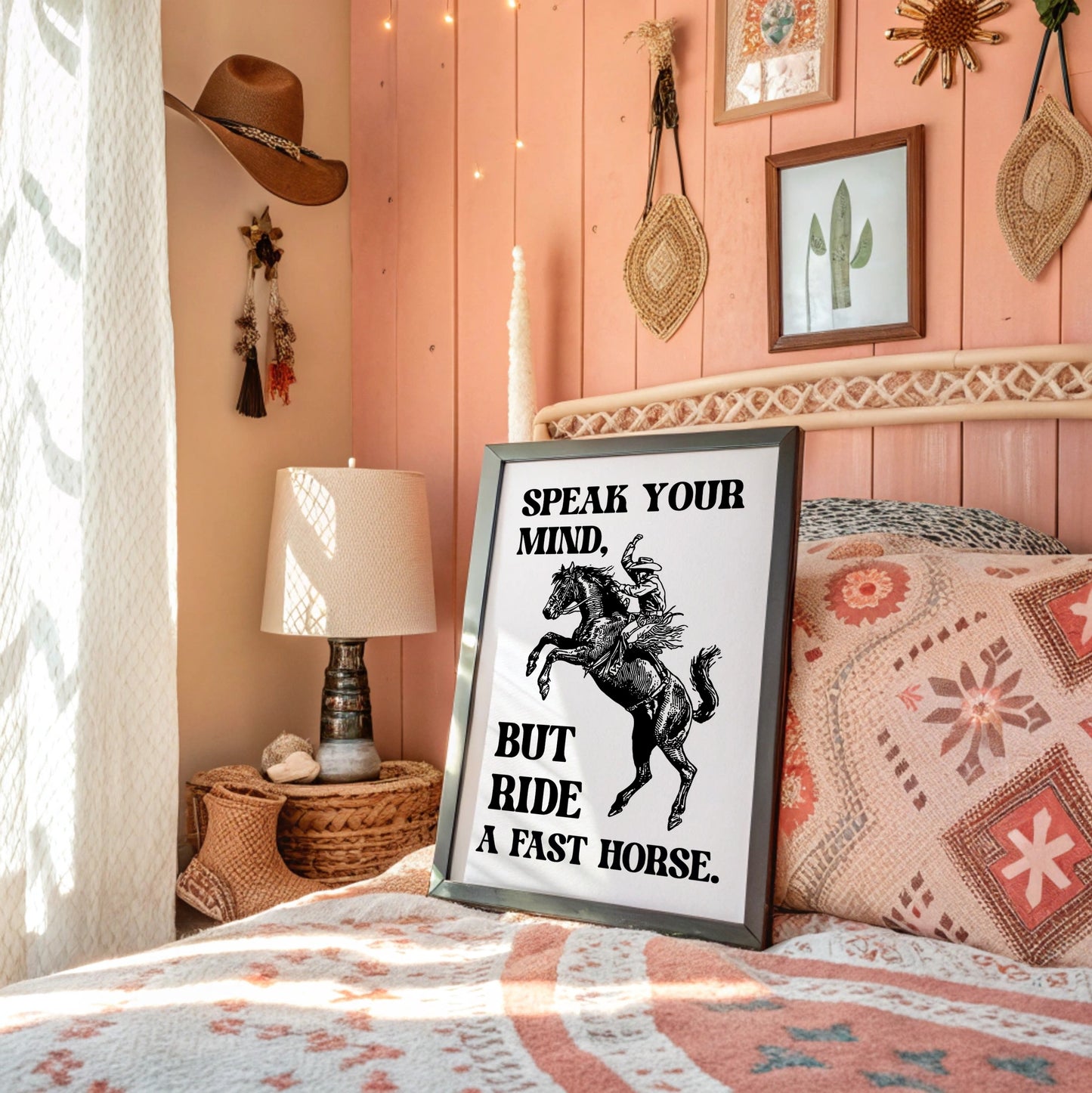 Speak Your Mind Ride Fast Horse