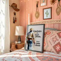 Giddy Up Partner Cowboy Print