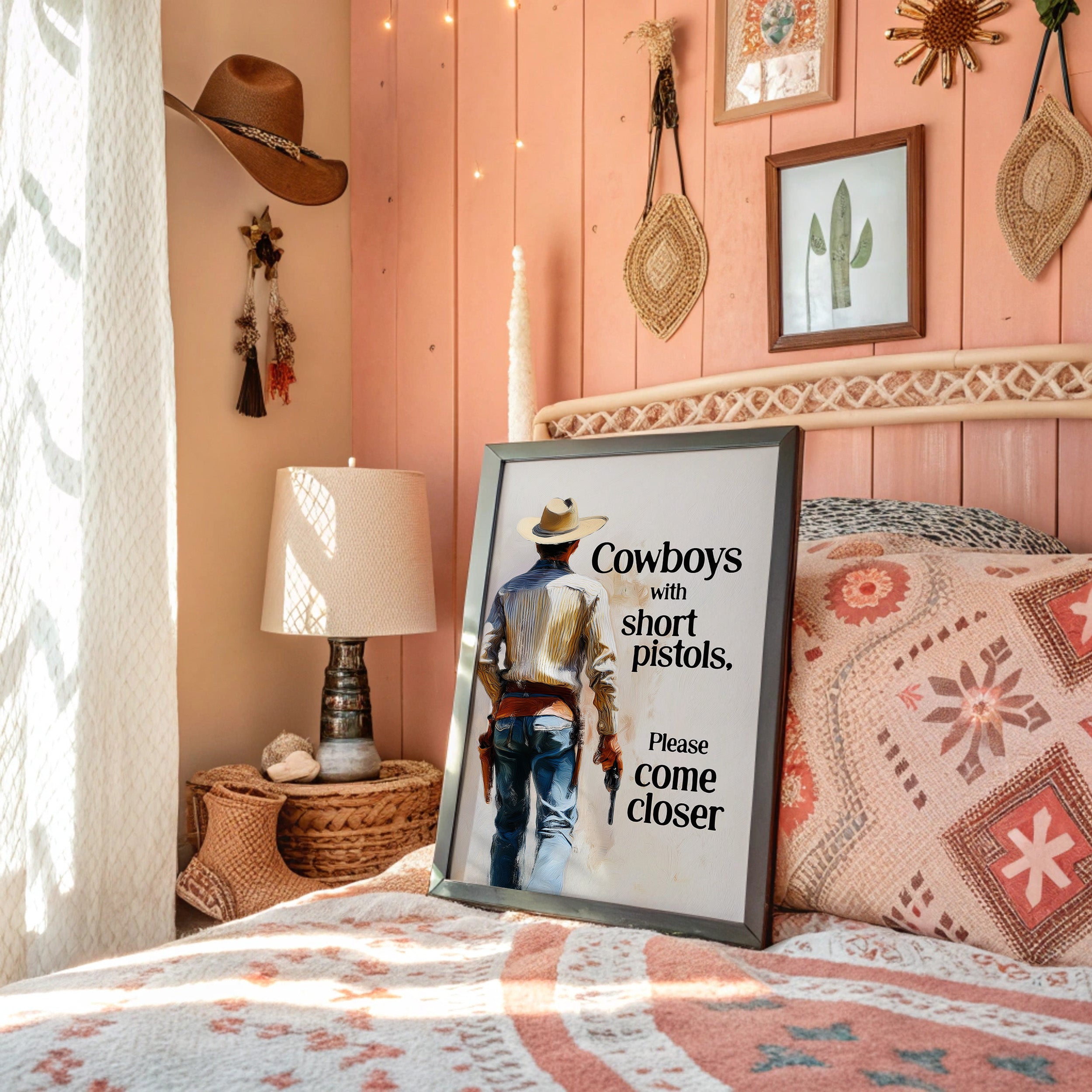 Giddy Up Partner Cowboy Print