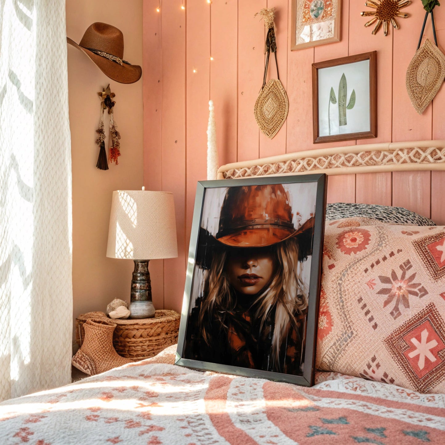 Blonde Under the Copper Brim