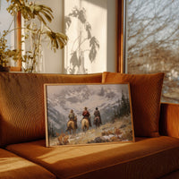 Three Riders Before the Snow