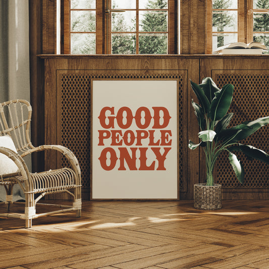 Good People Only