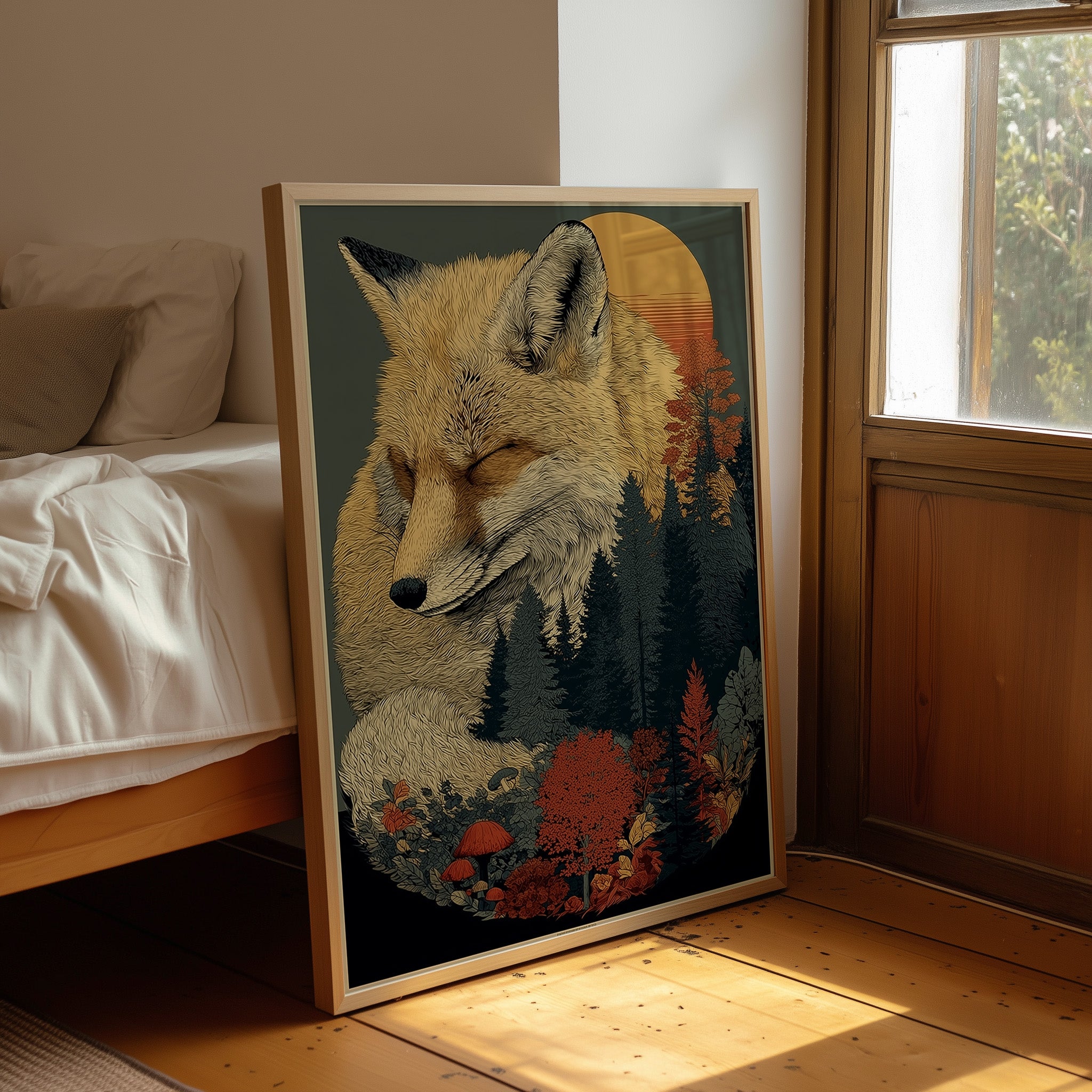 The Forest Dreaming Through the Fox