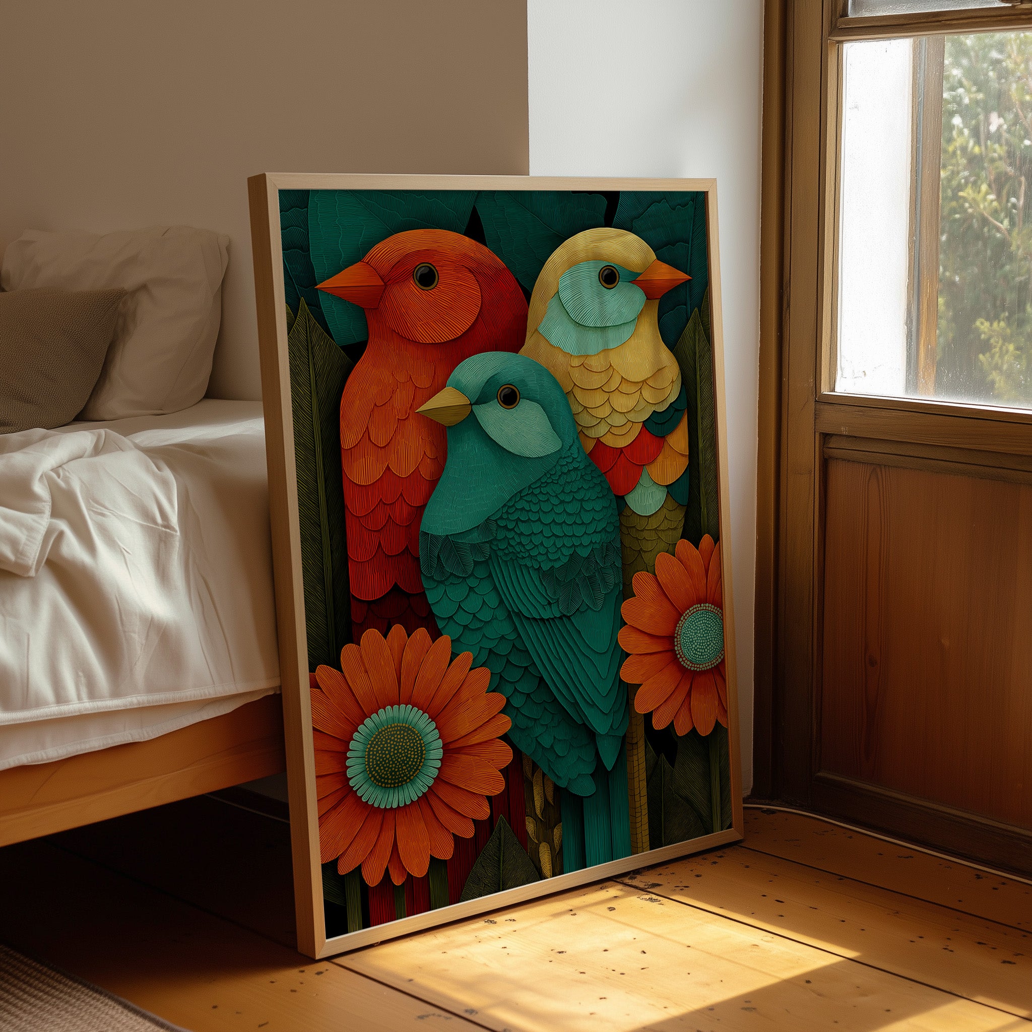 Three Birds Who Never Needed to Explain Themselves