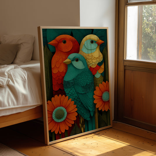 Three Birds Who Never Needed to Explain Themselves
