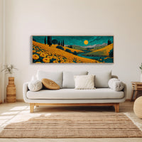 Fields Of Gold Under Teal Skies