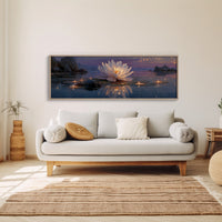 Lotus Light at Dusk