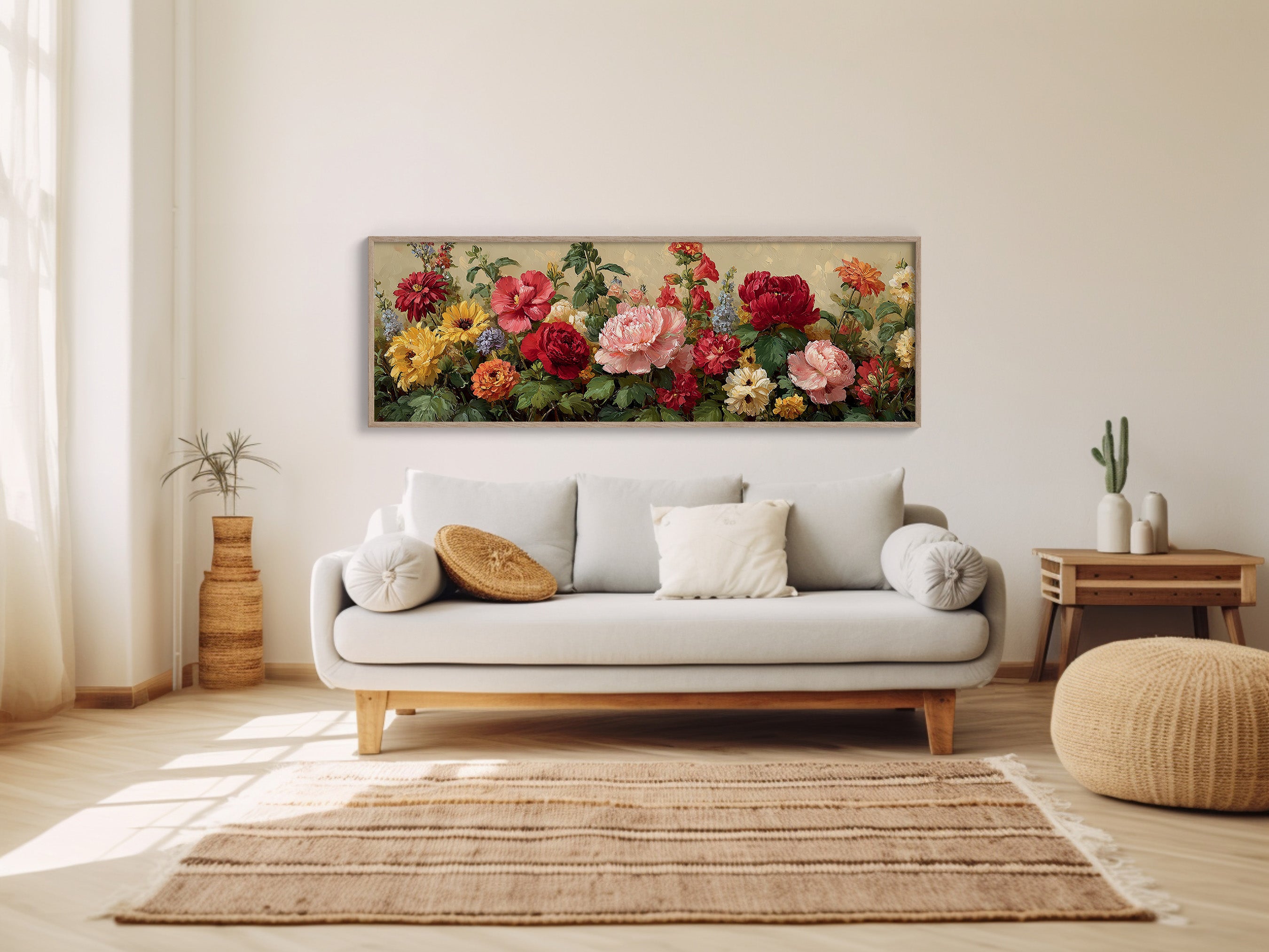 Garden In Full Bloom