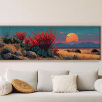 Desert Bloom at Sundown