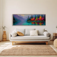 Color Along the Quiet Lake