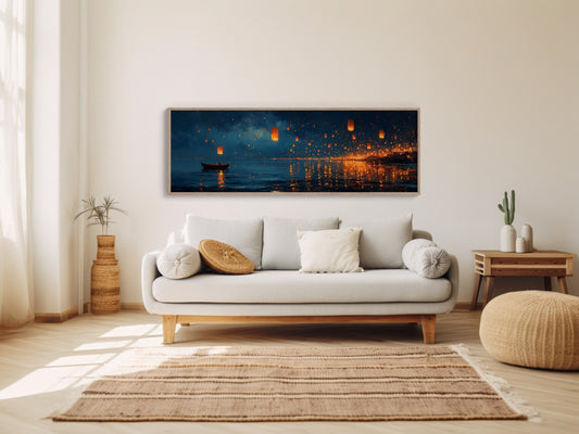 Lanterns Across the Midnight Tide