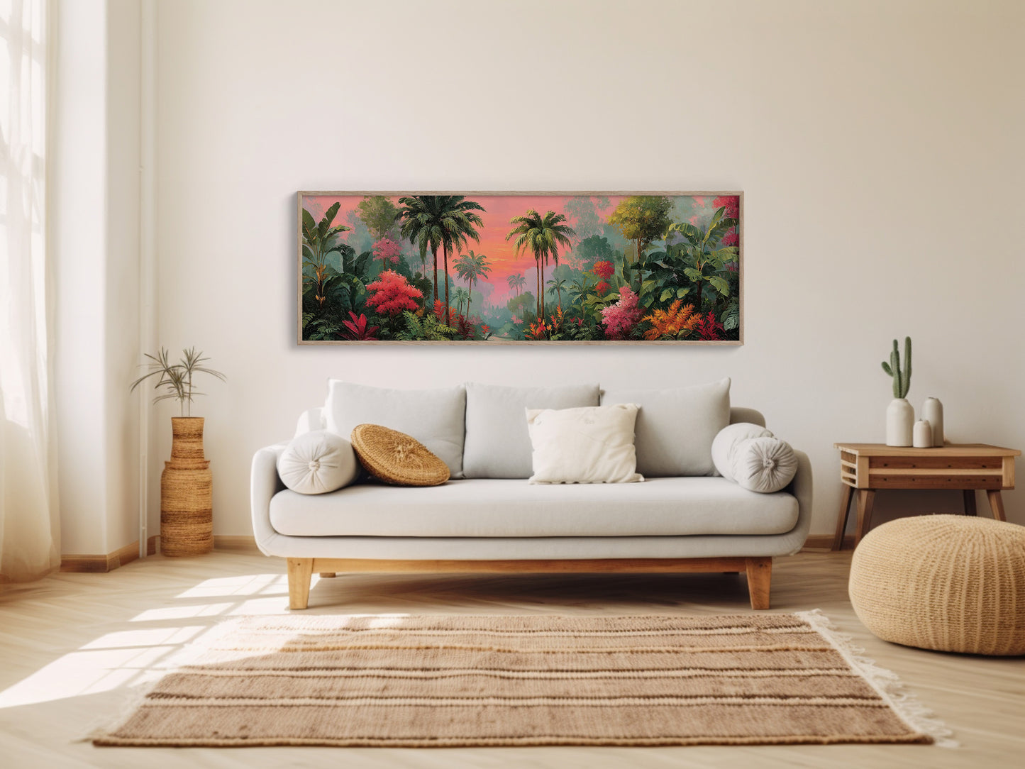 Blush Sky Tropical Haven