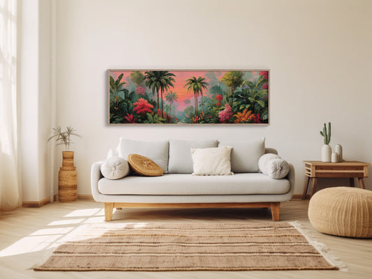 Blush Sky Tropical Haven