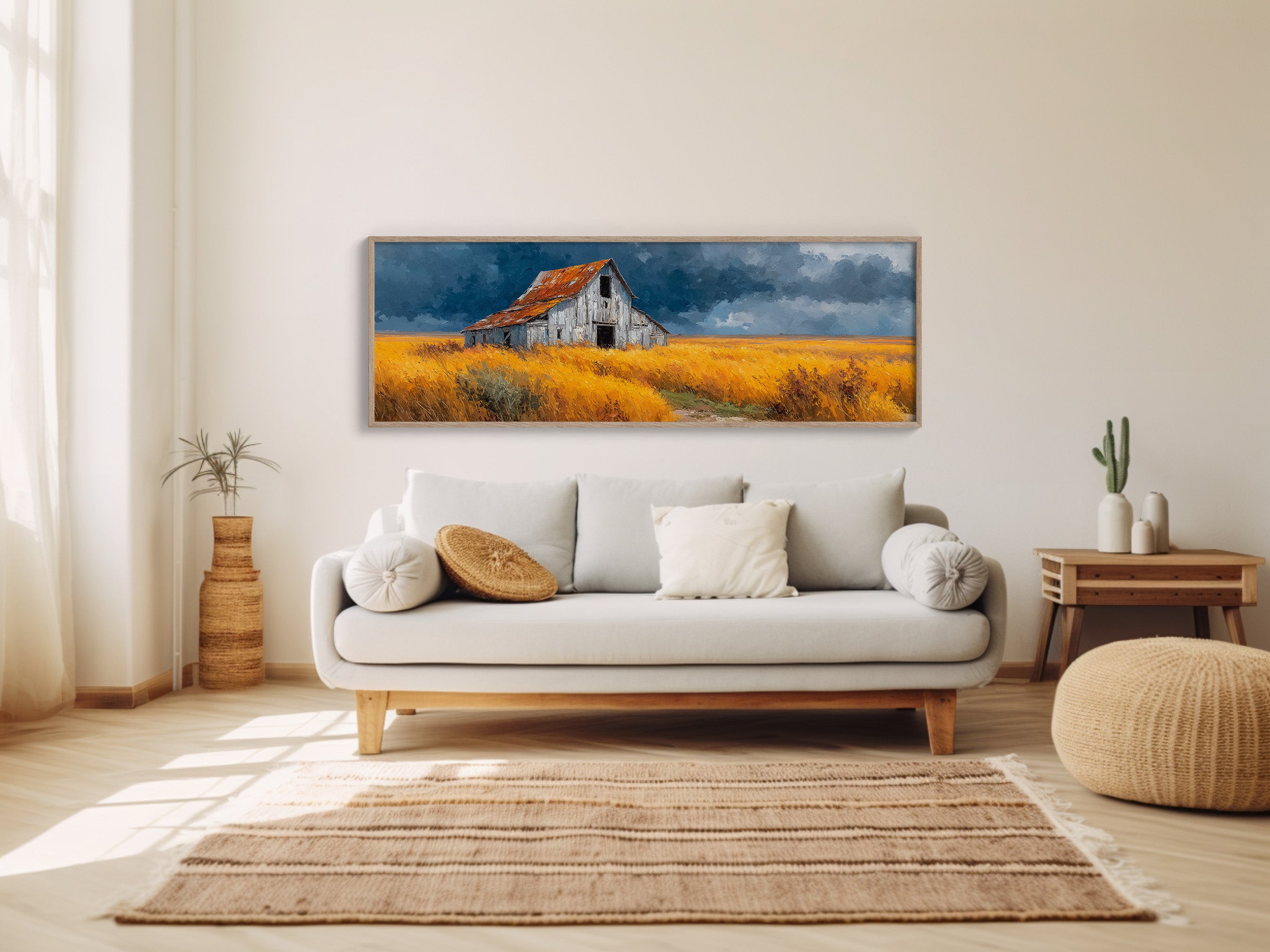 Storm Over Golden Fields
