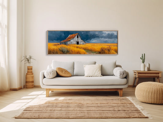 Storm Over Golden Fields