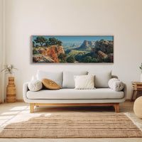 Sunlit Canyon Overlook