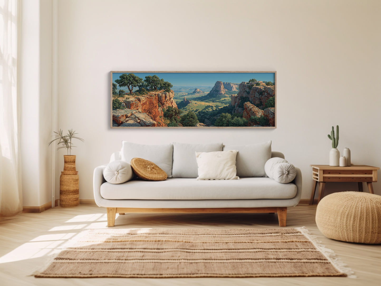 Sunlit Canyon Overlook