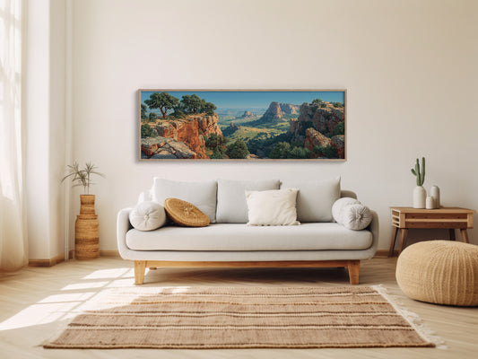 Sunlit Canyon Overlook