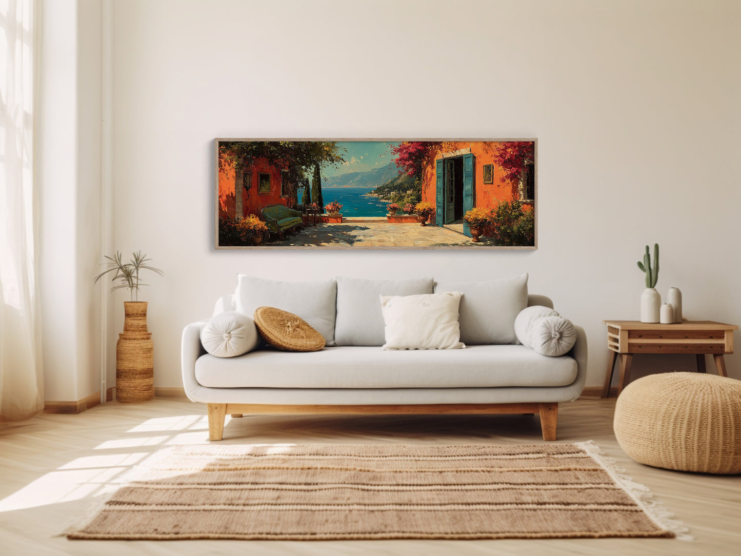 Mediterranean Terrace by the Sea