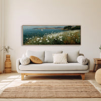 Wildflowers By The Quiet Coast