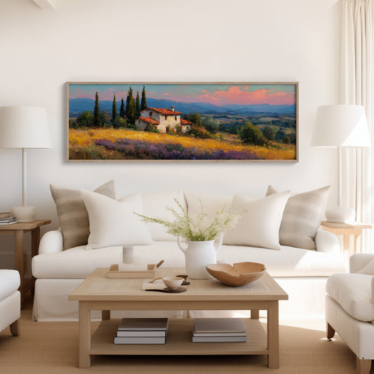 Tuscan Cottage In Golden Fields