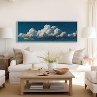 Towering Clouds In Endless Blue