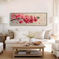 Cherry Blossoms In Soft Spring Light