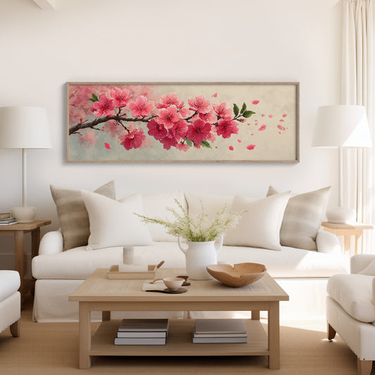 Cherry Blossoms In Soft Spring Light