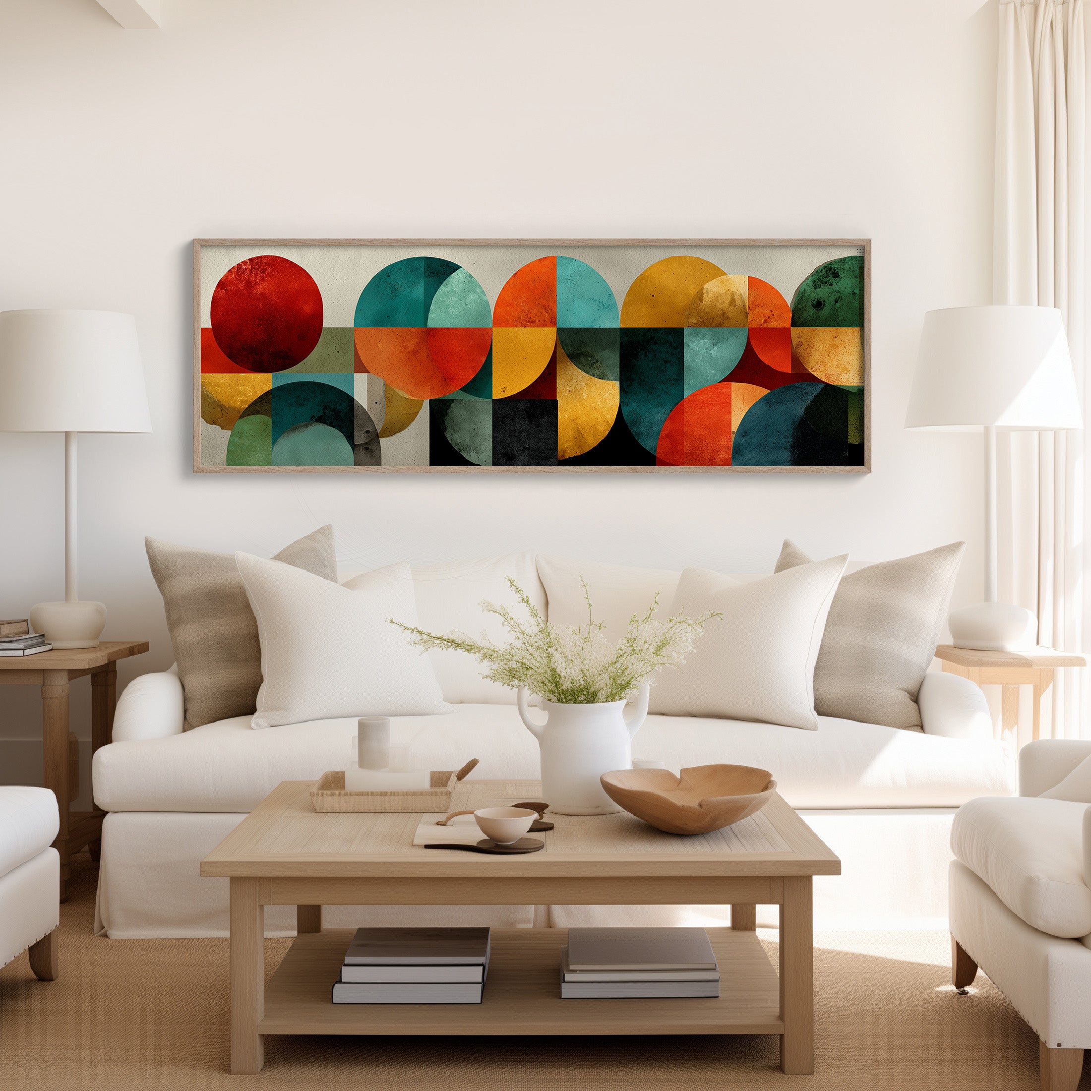 Mid Century Circles and Color Geometry