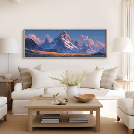 Majestic Alpine Mountain Landscape